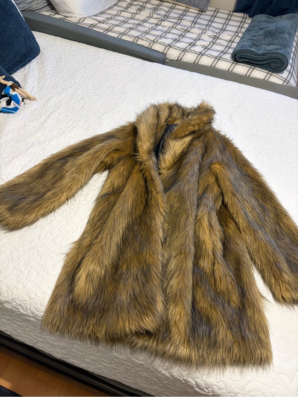 Forever 21 Brown Faux Fur Teddy Jacket